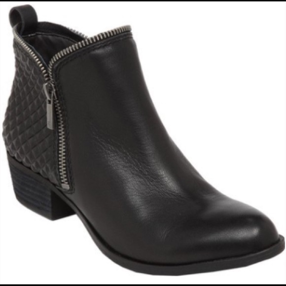 Lucky Brand Shoes - {LUCKY BRAND} Bartalino Black Leather Boots